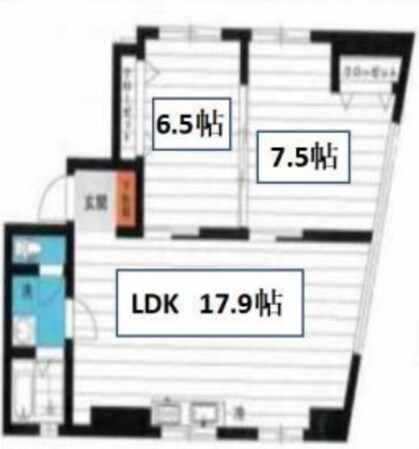 木田ビルの物件間取画像